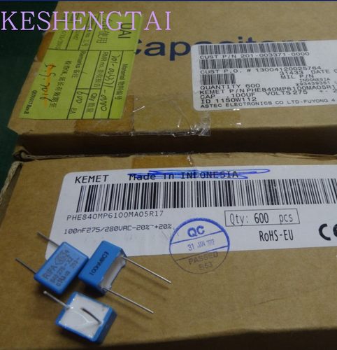 PHE840MP6100MA05R17 280V0.1uF 275V0.1UF 100nF KEMET RIFA电容
