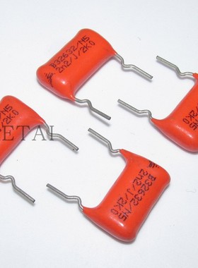 B32632 2000V 2.2nf 2n2  5% 15mm 橙色薄膜电容器 西门子EPCOS