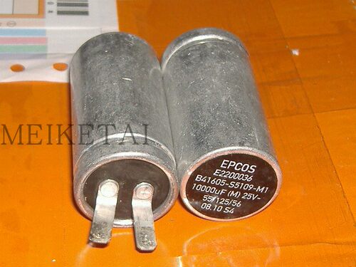 EPCOS  B41605-S5109-M1 25v10000uf 25X50 音响滤波铝电解电容