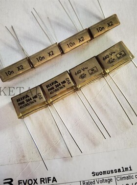 RIFA PME264NB5100MR30  PME264NB 660V 10nf 10n X2 薄膜电容