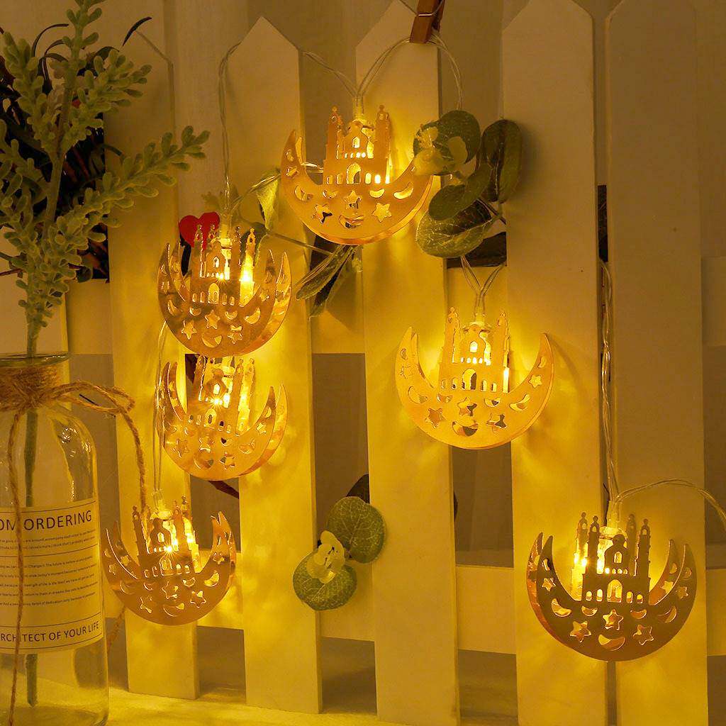 led厂家铁片金属灯串圣诞节日派对房间布置装饰小彩灯