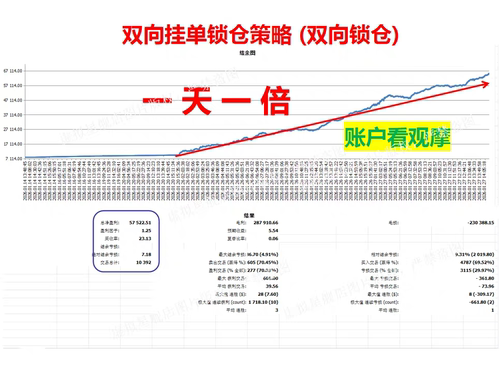 MT5平台黄金外汇双向挂单对冲系统量化EA自动化交易程序