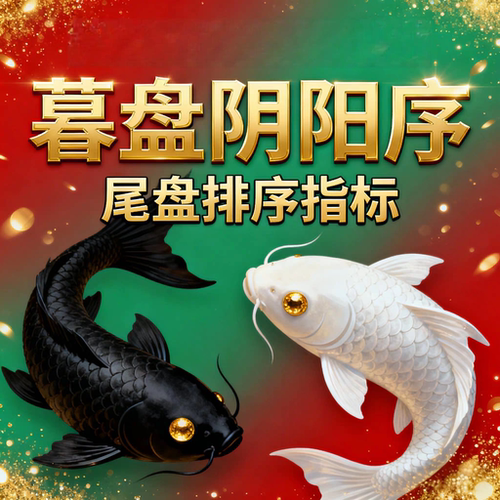 2026款通达信尾盘排序指标公式集合竞价策略量化电脑手机辅助工具