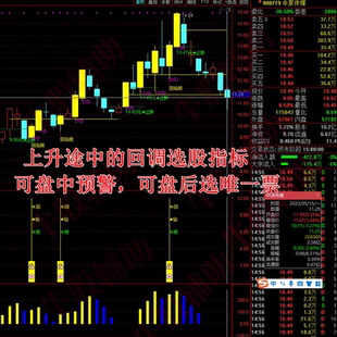 通达信指标公式源码选股票股池自动出票尾盘十分钟中预警回调低吸
