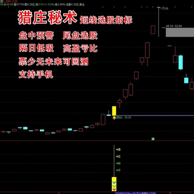 猎庄秘术短线选股指标通达信软件擒牛强势主升票少高胜率高盈亏比