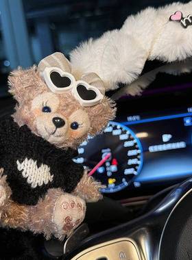 方向盘套冬季毛绒网红34133车高女感士轻奢级2025新款保暖加热汽