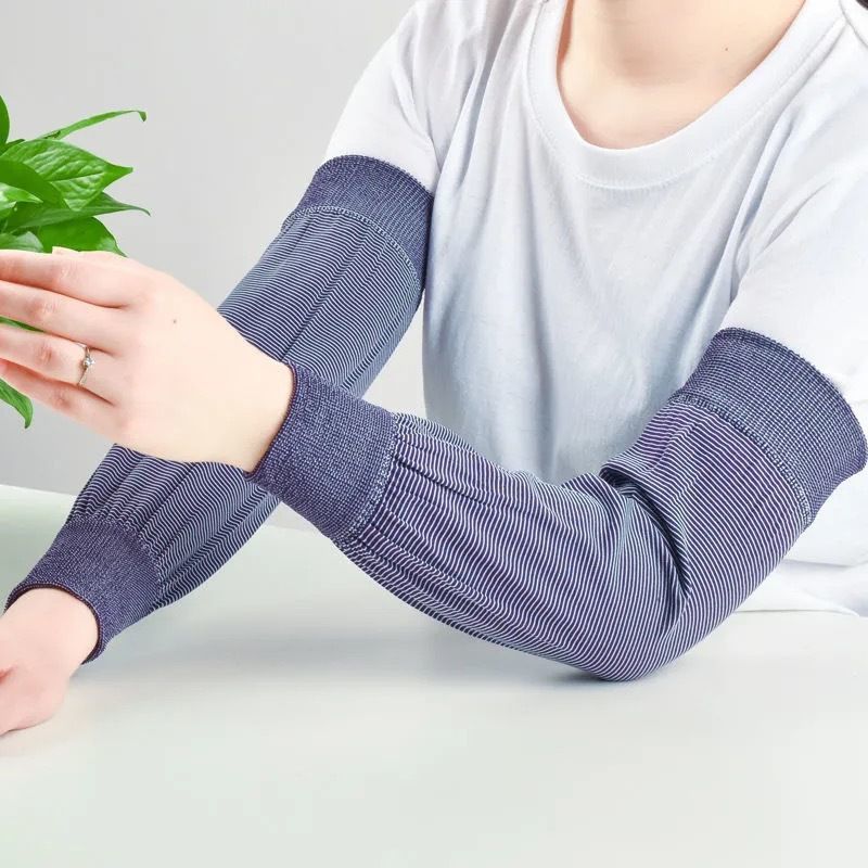加长防晒袖套男女成人劳保手臂护袖春夏工作袖子