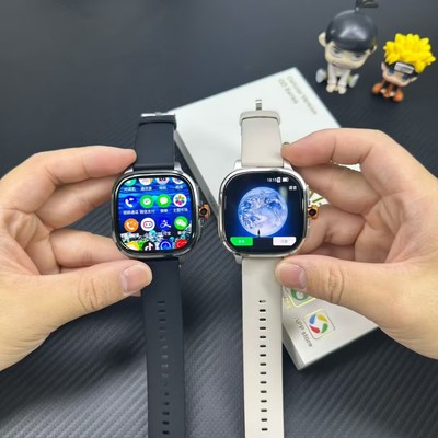 华强北S99阔屏智能手表5GWiFi6可插卡APP下载5gDDR4手表NFC全网通