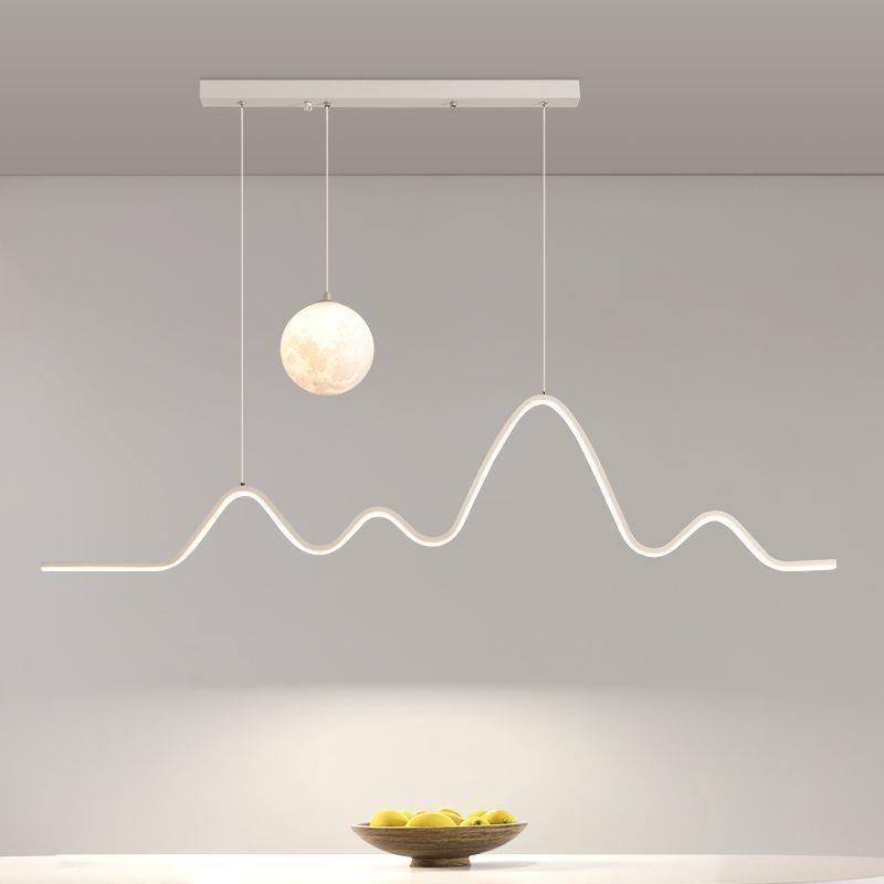 餐厅灯吊灯简约现代灯具创意个性艺术饭厅餐桌北欧极简2023年新款