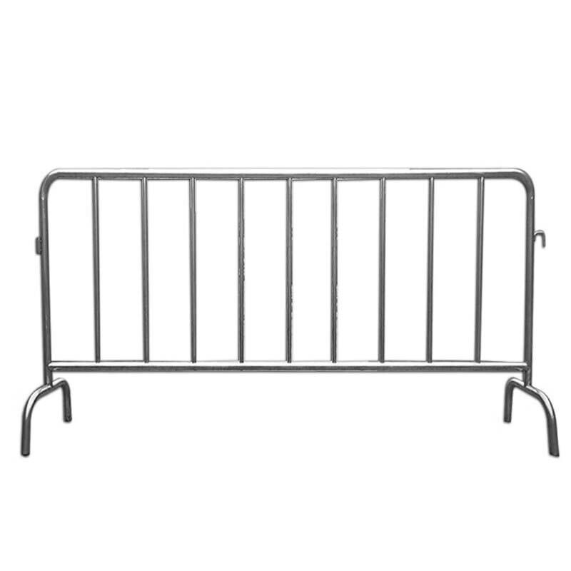 不锈钢铁马隔离栏地铁学校施工交通防护围栏商场活动护栏