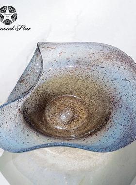 轻奢玻璃球大果盘现代创意家居客厅茶几餐桌软装样板间摆件花瓶