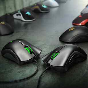 Razer雷蛇炼狱蝰蛇6400 电脑有线无线蓝牙游戏鼠标 迷你 V2X极速