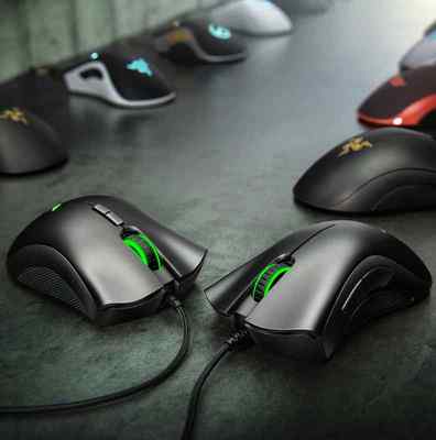 Razer雷蛇炼狱蝰蛇6400/V2X极速/迷你/电脑有线无线蓝牙游戏鼠标