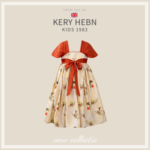 KeryHebn汉服女童绝美襦裙夏季古风薄款唐装女宝中国风仙气连衣裙