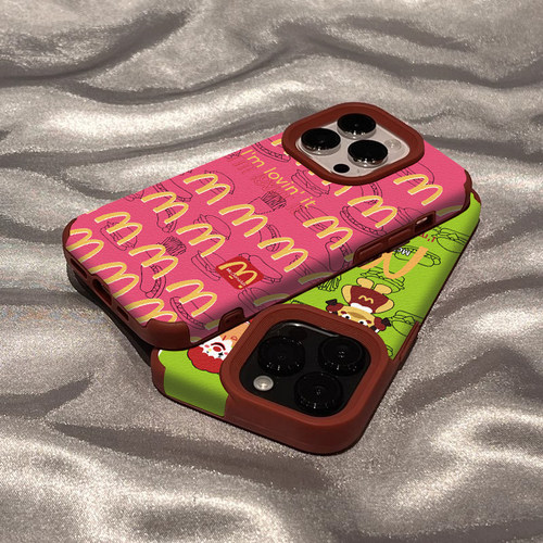 潮牌麦门永存适用苹果15ProMax手机壳iphone14pro新款16ProMax小羊皮15小众创意女11高级感12卡通15pro保护套