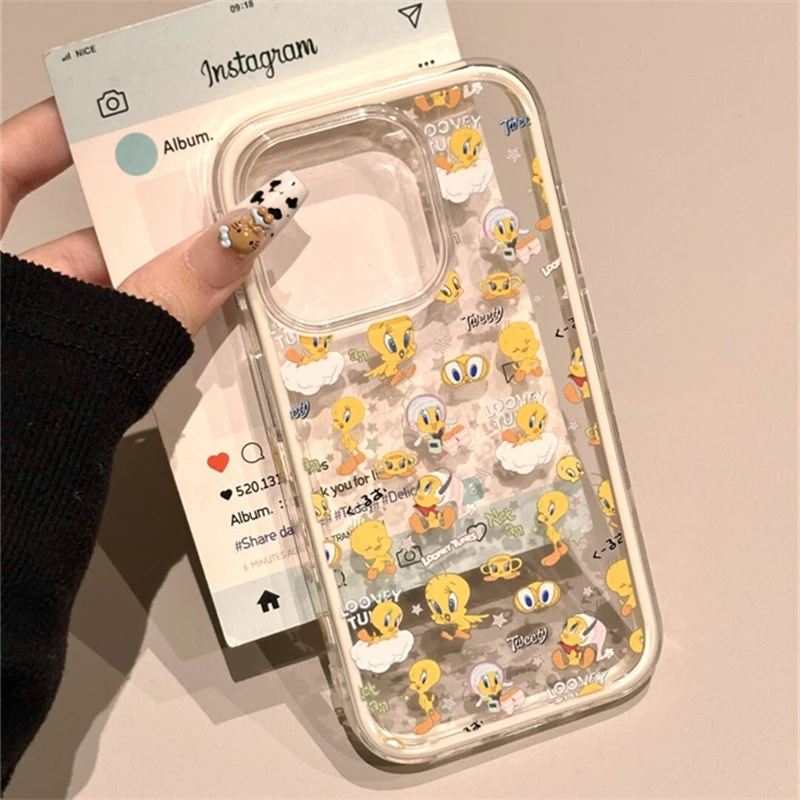 侧面图案卡通可爱崔弟KT适用苹果15promax女新款iPhone16promax手机壳14p个性13趣味女款16p二合一透明防摔套