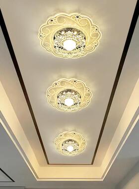 ed走廊水晶灯l走廊灯筒灯台孔户RL105灯嵌入式天花板投射灯阳玄关