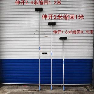 汽车车长柄洗伸缩杆通水刷子软毛洗车工拖把货车专85356用洗车刷