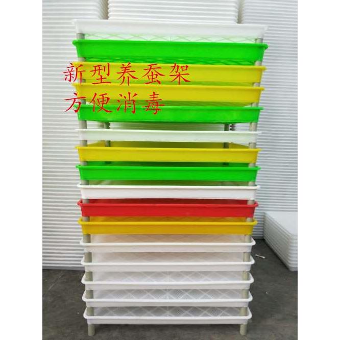 养蚕用用品塑料蚕簸箕蚕匾筐蚕箱养蚕盘小蚕共育盒蚕匡