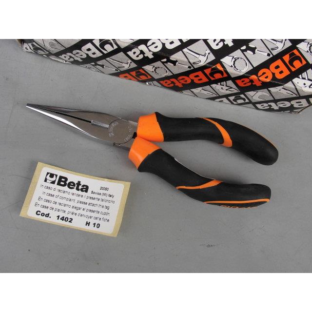原装进口意大利Beta百塔尖嘴钳工业级尖头钳子1166BM160mm200mm