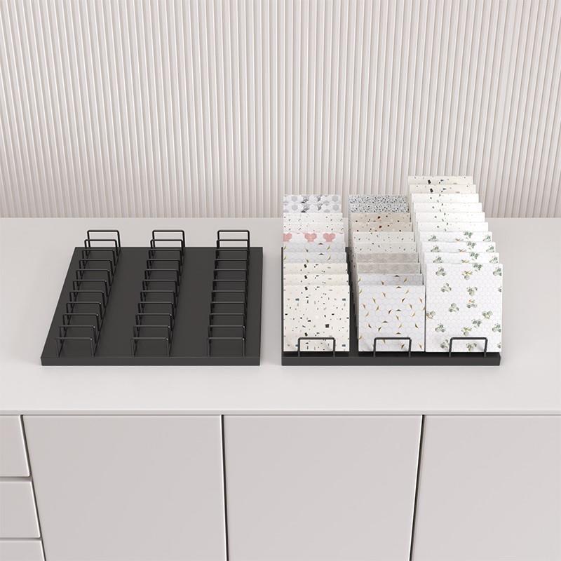 人造石门板色卡架大理石展架瓷砖架玻璃架石材色板架石英石样品架