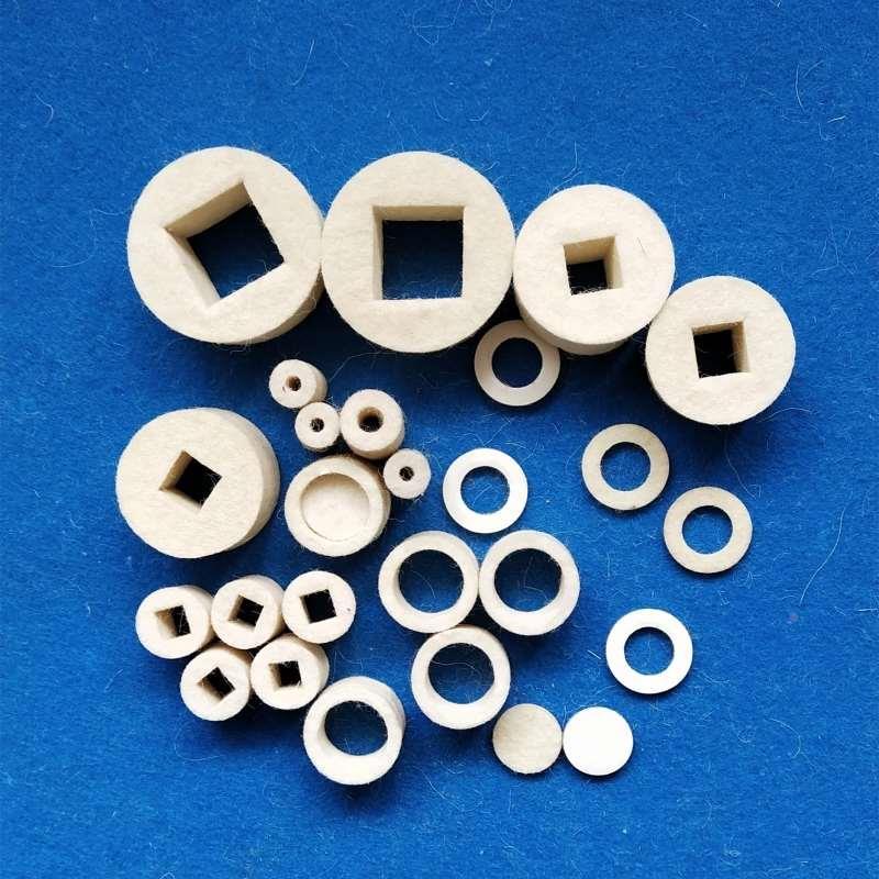 定做密封羊毛毡垫耐油耐高温高密度毛毡片条法兰密封垫片厂家直销