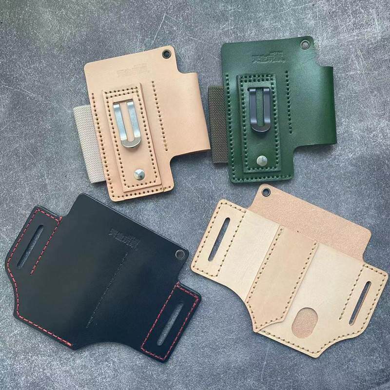 多功能EDC收纳皮套工具放置包笔手电筒分类装备腰套腰带刀套腰包