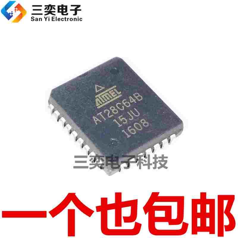 AT28C64B-15JU PLCC-32 ATMEL存储器芯片 -20JC JI 原装正品 三奕