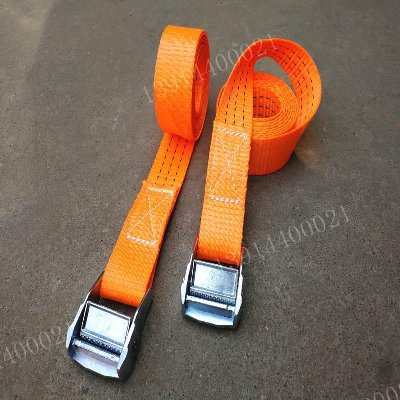 3.8cm多用途压扣拉紧器行李固定捆绑带简易货物收紧捆绑器自驾游