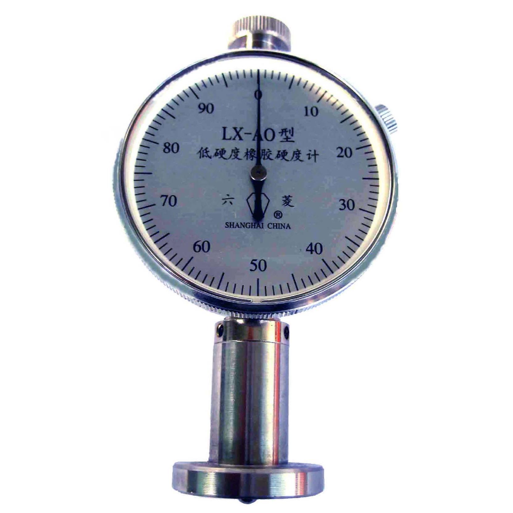上海六菱LX-A/O型低硬度发泡橡胶硬度计单表邵尔邵氏硬度测试仪