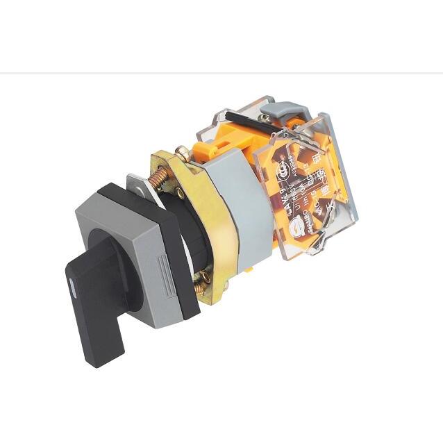 正品 天博按钮 LAY39A-11CXF/F 二位置长柄方形自复位旋钮