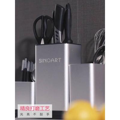 厨房置物架刀架家用筷子笼多功能菜刀架刀具收纳架筷子筒刀座一体