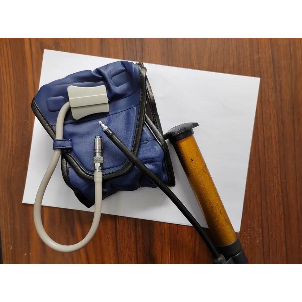 腰带颈托牵引气嘴进放一体医疗器械快速接头M8螺纹轮胎充气嘴黄铜