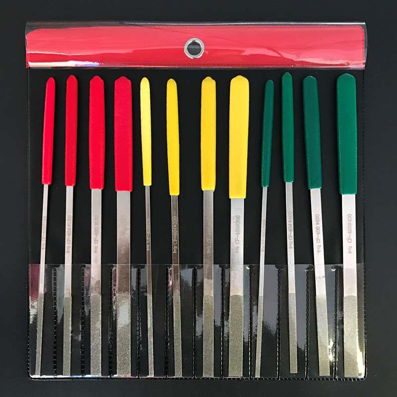 特级台湾一品CF-400大平斜锉刀 钻石一品金刚锉 合金模具锉刀包邮