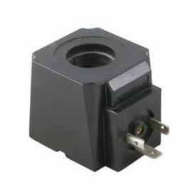 油阀线圈AC220V液压电磁阀线圈三插02-DL内孔21MM高度44MM AC110V
