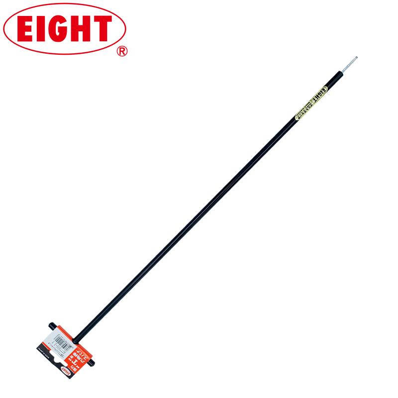 加长内六角扳手单个日本EIGHT百利T型公制球头特长内六角扳手STT