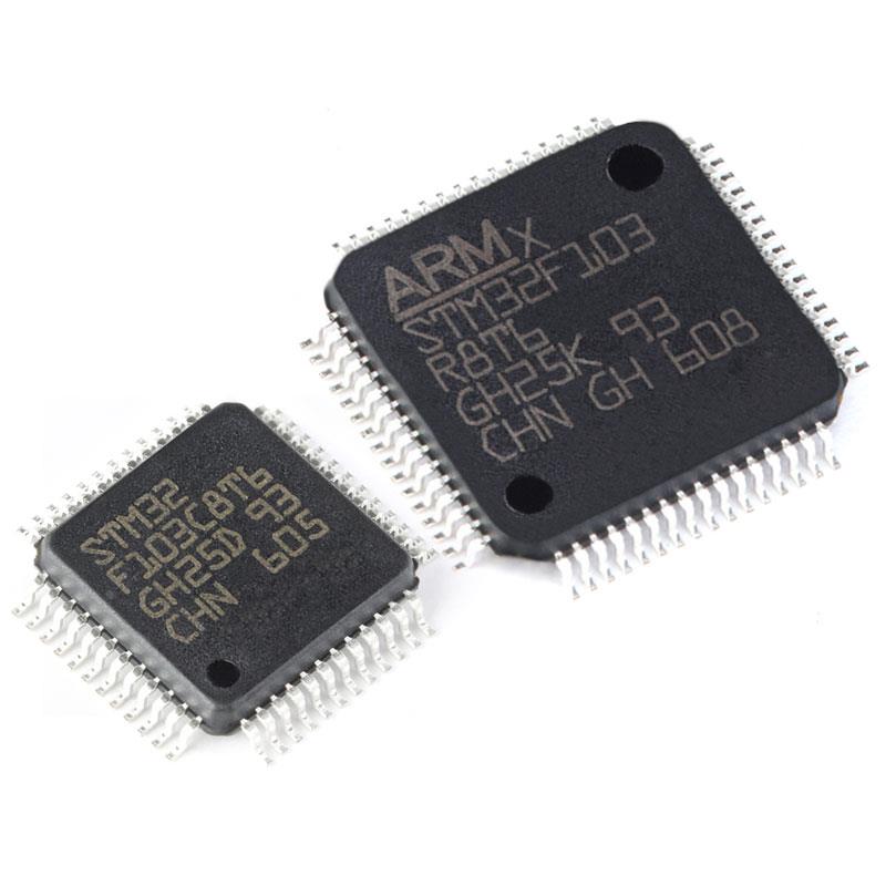 原装 STM32F103C8T6 STM32F103R8T6 STM32F103V8T6 T8U6 微控制器