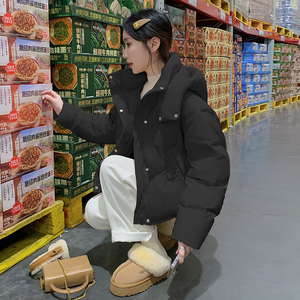 【现货】2024冬季新款小个子短款白鸭绒羽绒服095-9186-P195-K298图片