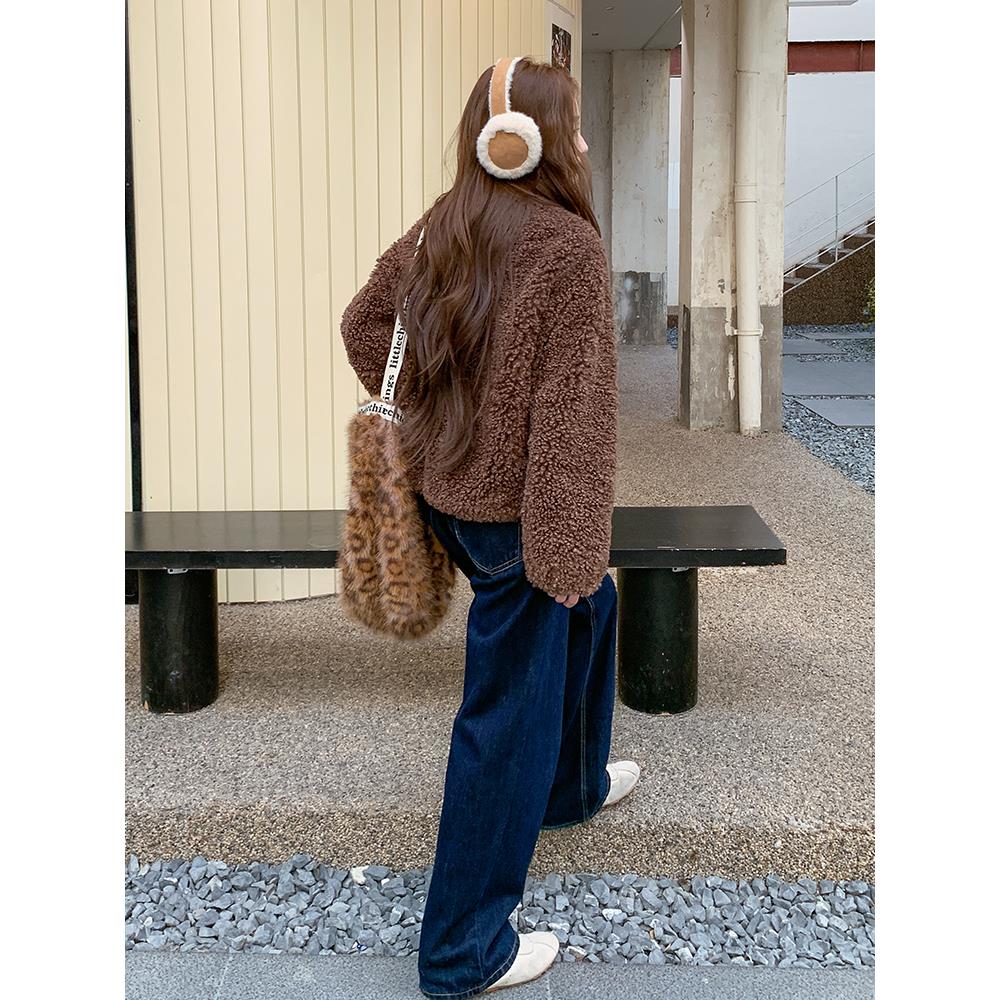 【现货】2025冬装新款皮毛一体毛绒外套095-8316-P190-K288,女装皮草,浙宝095(原288A)