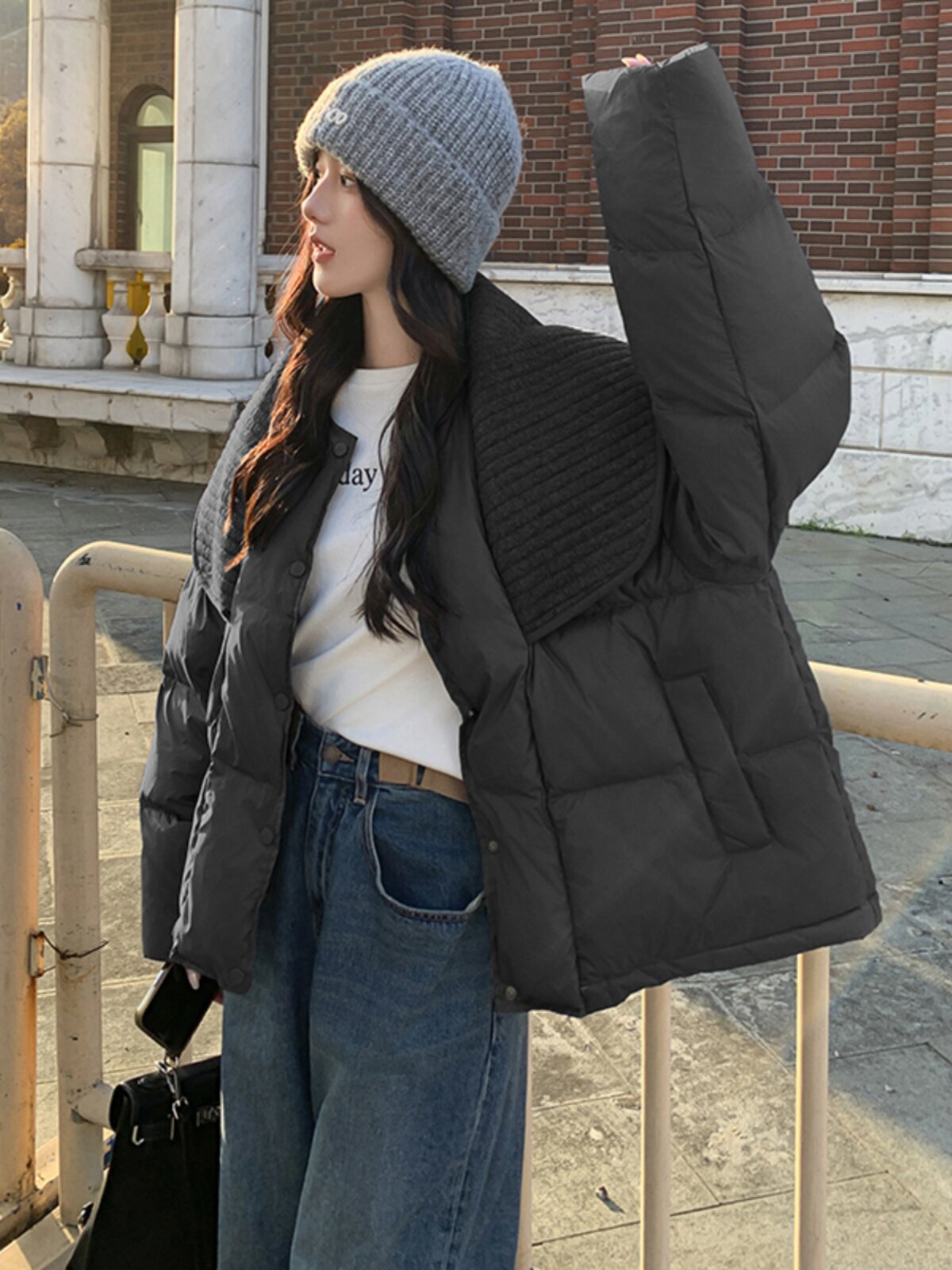 【主推现货】2023新款太空棉花边领90绒羽绒服095-907P270K398,女装羽绒服,浙宝095(原288A)