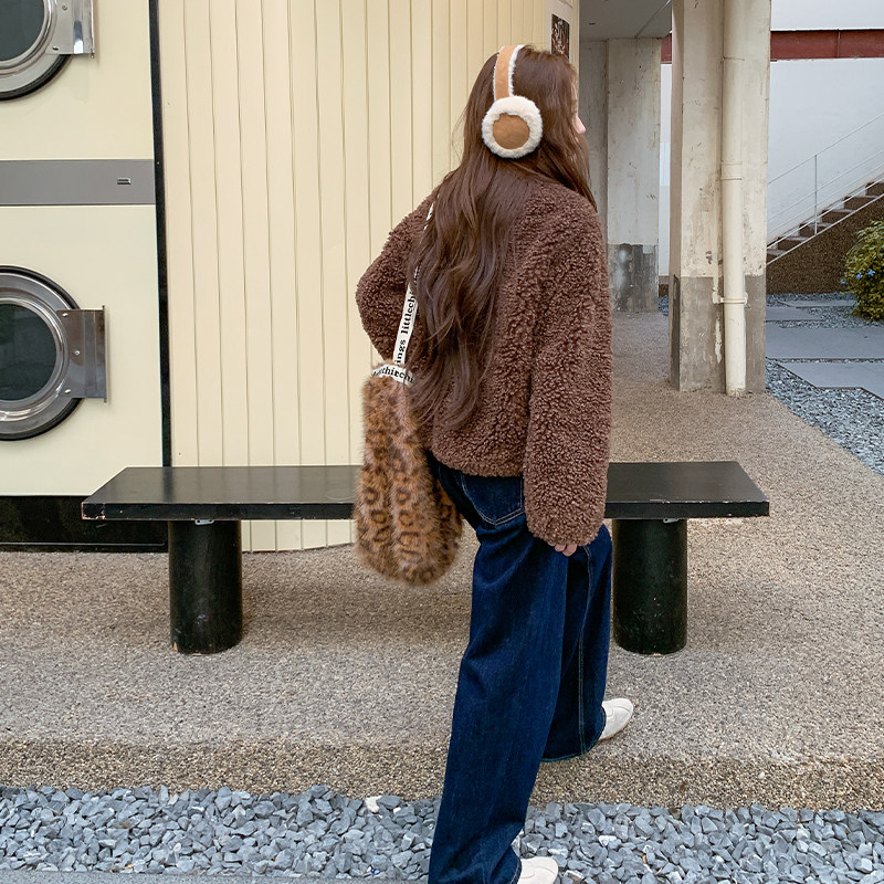 【现货】2025冬装新款皮毛一体毛绒外套095-8316-P190-K288,女装皮草,浙宝095(原288A)