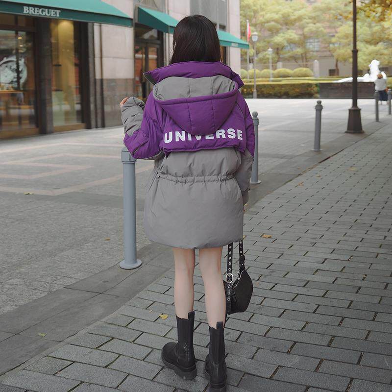 【已出货】2024新款撞色拼接工装白鸭绒羽绒服095-936-P245-K358,女装羽绒服,浙宝095(原288A)