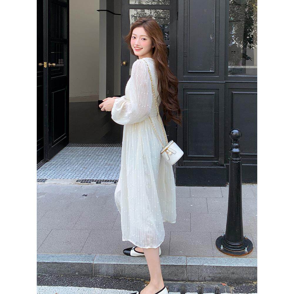 【9.22现货】2025秋装新款温柔风连衣裙095-8261-P140-K208,女装连衣裙,浙宝095(原288A)