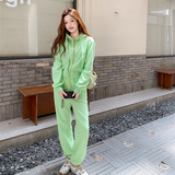 【现货】2025秋装卫衣休闲套装两件套095-8281-P175-K258，女装运动套装，浙宝095(原288A)