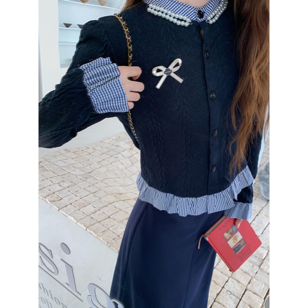 【现货9.22】2025秋装毛衣+半身裙两件套095-8268-P145-K218,女装大码女装,浙宝095(原288A)