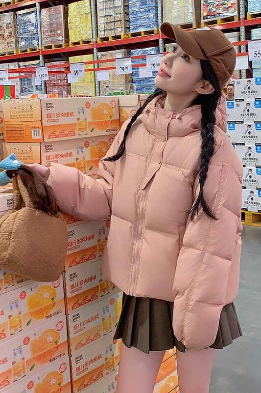 【主推跑量款】2024冬季短款白鸭绒羽绒服095-9171-P175-K268,女装羽绒服,浙宝095(原288A)