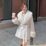 现货2024秋冬小香风仿皮草皮毛一体毛绒外套095-9131-P195-K308，女装短外套，浙宝095(原288A)