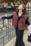 现货2024冬季短款90白鸭绒羽绒背心马甲羽绒服095-961-P140K198，女装羽绒服，浙宝095(原288A)
