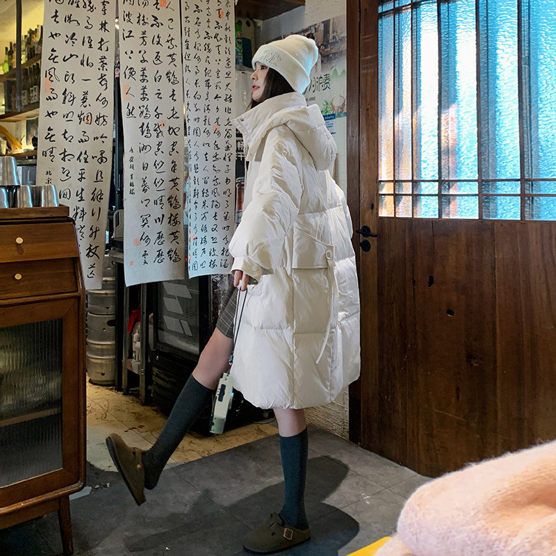 【现货】2024冬季中长款设计感白鸭绒羽绒服095-9167-K245-K368,女装羽绒服,浙宝095(原288A)