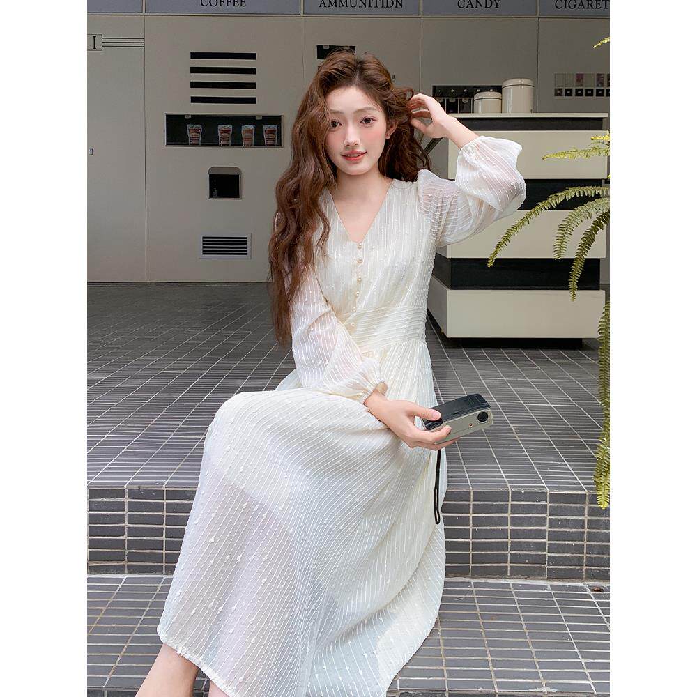 【9.22现货】2025秋装新款温柔风连衣裙095-8262-P140-K208,女装连衣裙,浙宝095(原288A)